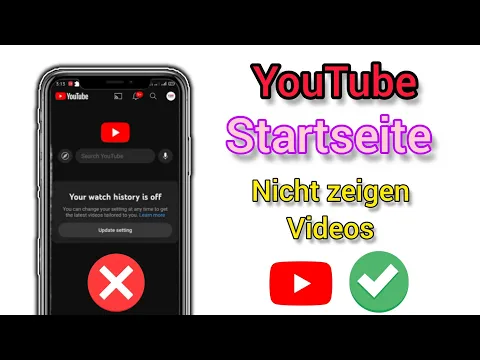 Download MP3 Problem mitder Anzeige von Videos auf der YouTube-Startseite |YouTube-Startseite wirdnicht angezeigt