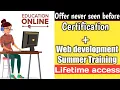 Paid udemy courses for free Full stack web development certification