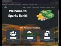 Basic Banking System - 1 The Sparks Foundation Web Development and Design