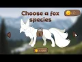 FOX CHARACTER CREATOR GAME animation