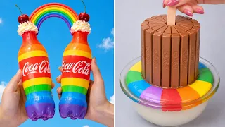 🍹How To Make Edible Honey Water Jelly Bottles At Home! Making Best Cake Decoration, Dessert, Candy