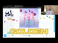 Lagu GOLDEN from K-POP DEMON HUNTERS on Chrome Music Lab