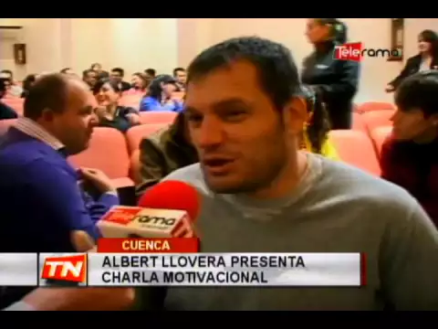 Albert Llovera presenta charla motivacional