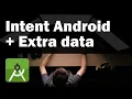 Using Intent in Android Studio Extra data