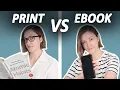 Ebook vs Physical Book Which Does Your Prefer