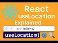 React Router useLocation Explained with Practical Example 2025