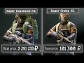 Most Expensive Kit vs Cheapest Kit Sniper Loadout