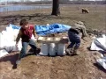 DIY Sandbag tubes the easy way to fill sandbags