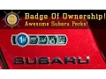 Subaru Badge Of Ownership - Installation and Review