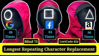 Longest Repeating Character Replacement LeetCode 424