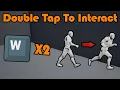 Double Tap To Run Or Interact - Unreal Engine 4 Tutorial