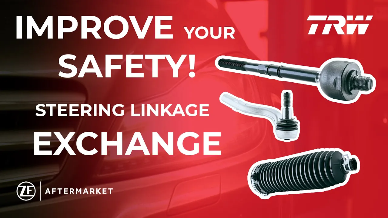 Exchange of axial joint, tie rod end and bellow