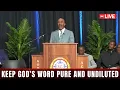 Pastor Gino Jennings August 11 2026 Keep God s Word Pure and Undiluted