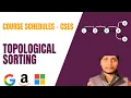 Course Schedules - CSES Topological Sorting