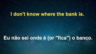 Aprender inglês descansando ou dormindo??? Principais frases..