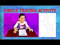 How to Trace a Circle Circle Activity Circle Shape Preschool Activities Montessori Activity