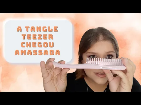 Download MP3 COMPREI UMA TANGLE TEEZER WET DETANGLING E VEIO COM DEFEITO