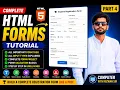 HTML Complete Forms Tutorial in All Form Tags with Project HTML Full Course Part 4