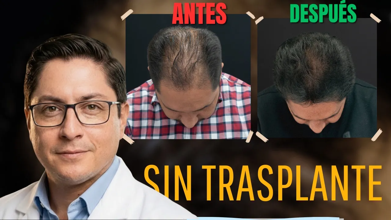 De ALOPECIA avanzada a RECUPERACIÓN real: La ciencia detrás de este cambio.