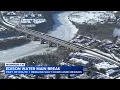 Edison water main break disrupts traffic in New Jersey