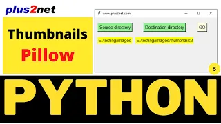Creating Thumbnails from directory by using Tkinter file dialog and Pillow library
