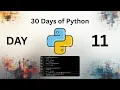 30 Days of Python - Day 11 Functions Devlog