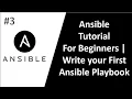 Ansible Playbook Beginners Tutorial Create Your First Playbook To Install Apache Server - Part 1