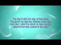 The Way | Jon Reddick (Worship Lyric Video)