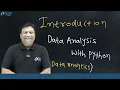 Introduction to Data Analysis with Python for Beginners Hindi