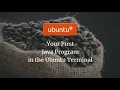 Java Programming using Terminal in Ubuntu