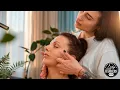 Asian Facial Techniques You Can FEEL ASMR Massage by Barber Lady Helen