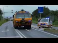 Lagu [AIRHORN] ProRail zet kruising dicht | Crashtender 28-5063 Brandweer Volkel onderweg naar Rhenen!