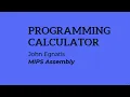 Programming Calculator Project