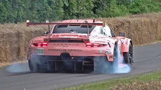 PORSCHE 911 RSR GTE PINK PIG - ONE OF THE LOUDEST PORSCHE S EVER CRAZY SOUNDS