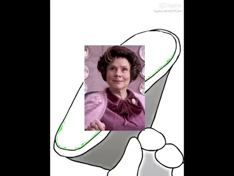 Ew i stepped in something, oh it’s umbridge#harrypotter #umbridge #fyp