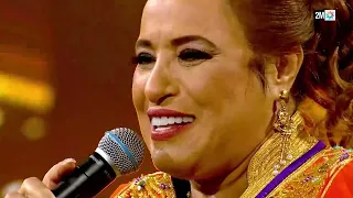 الفنانة نجاة اعتابو تقدم روائعها في سهرة رأس السنة للقناة الثانية ميدلي شعبي متميز 