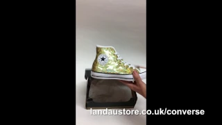 Unboxing Converse All Star Women s Sequin Gold Shoes