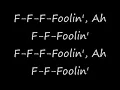 Foolin Def Leppard Lyrics
