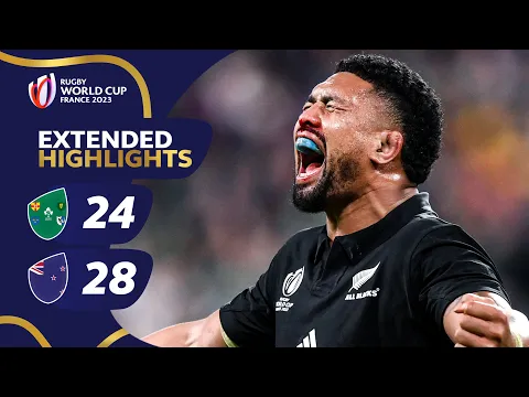 Download MP3 All Blacks knock out favourites! | Ireland v New Zealand | Rugby World Cup 2023 Extended Highlights