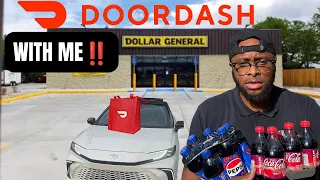 COME DOORDASH WITH ME Dollar General shopping orders