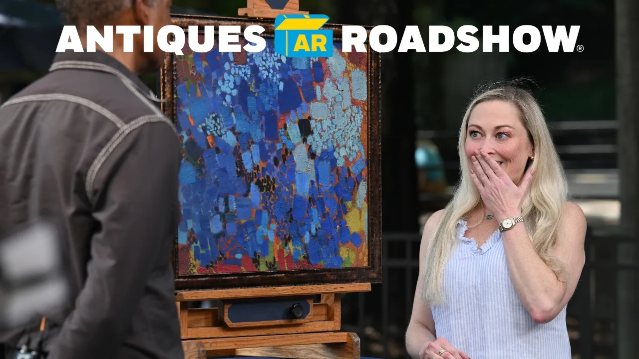 Best Moment: 1959 & 1961 Lynne Drexler Oil Paintings | ANTIQUES ROADSHOW