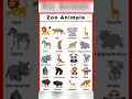 Download Lagu Learn 20 Zoo Animal Names in English and Hindi with Images #Zooanimals #Name #English #Words #Animal