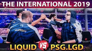LIQUID DOES THE IMPOSSIBLE?! EPIC COMEBACK VS PSG.LGD TI9 THE INTERNATIONAL 2019 DOTA 2
