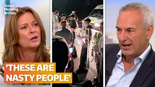 Scenes of disorder in Dover and Portsmouth spark heated debate over immigration