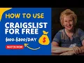 How To Use Craigslist For Free And Make 100- 200 Per Day With Copy And Paste Ads