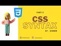 CSS Bangla Tutorial CSS3 Bangla Tutorial CSS Syntax How to write CSS code