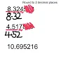 rounding to 2 decimal places