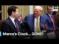 Download Lagu WATCH: Trump’s Hilarious White House Clock Story with Marco Rubio | AC1G
