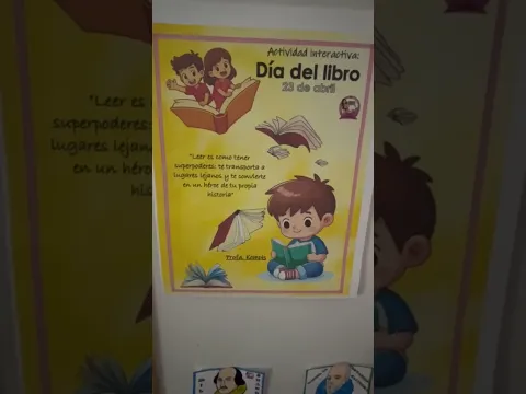 Actividad Interactiva Día del libro 23 de abril