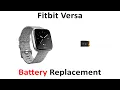 Tutorial How to Repair Replace Battery and Battery Cover on Fitbit Versa 2